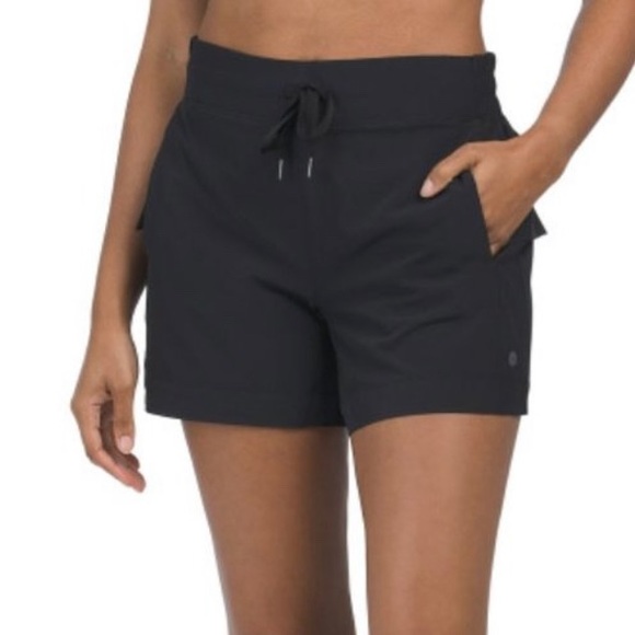 Apana High Waisted Workout Shorts - Picture 1 of 4